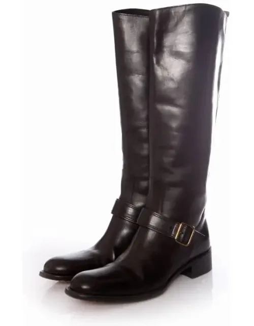 Leather Horse Riding Boots.