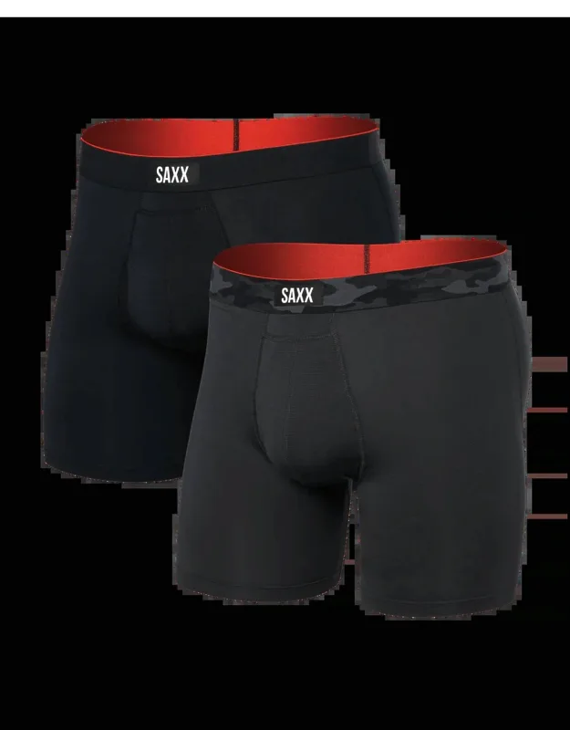 Multi Sport Mesh Briefs - 2 Pack