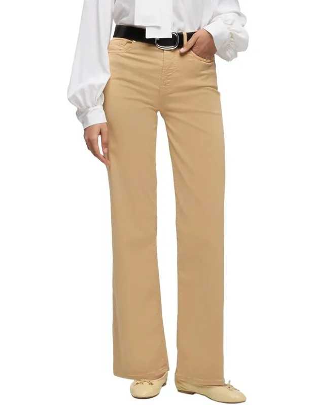 Alexa Sateen Straight Leg Jeans