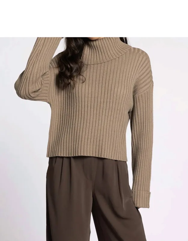 Relaxed Drop Shoulder Sweater