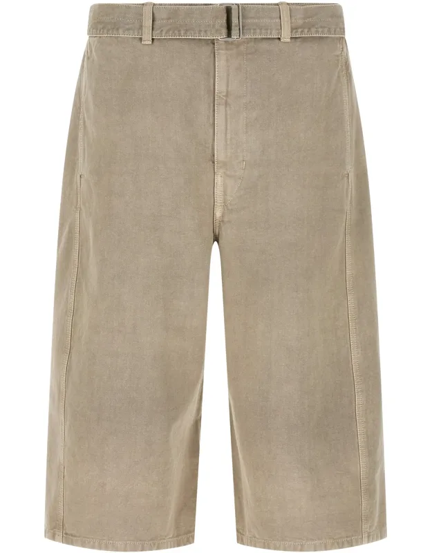 Denim Bermuda Shorts