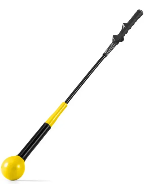 Golf Swing Trainer Aid With Weighted Head For Grip Rhythm Balance