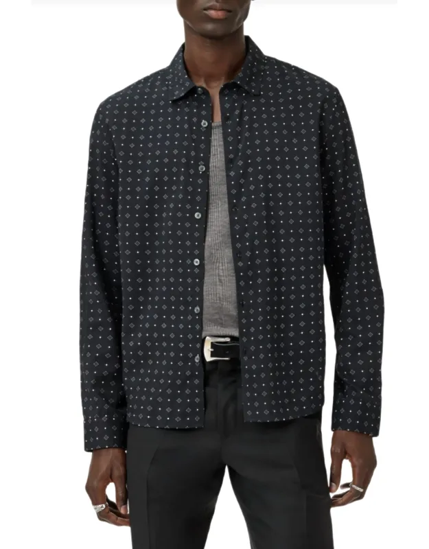 Luca Long Sleeve Button Placket Shirt