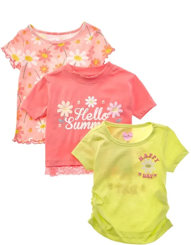 3pk Busy Bee Top