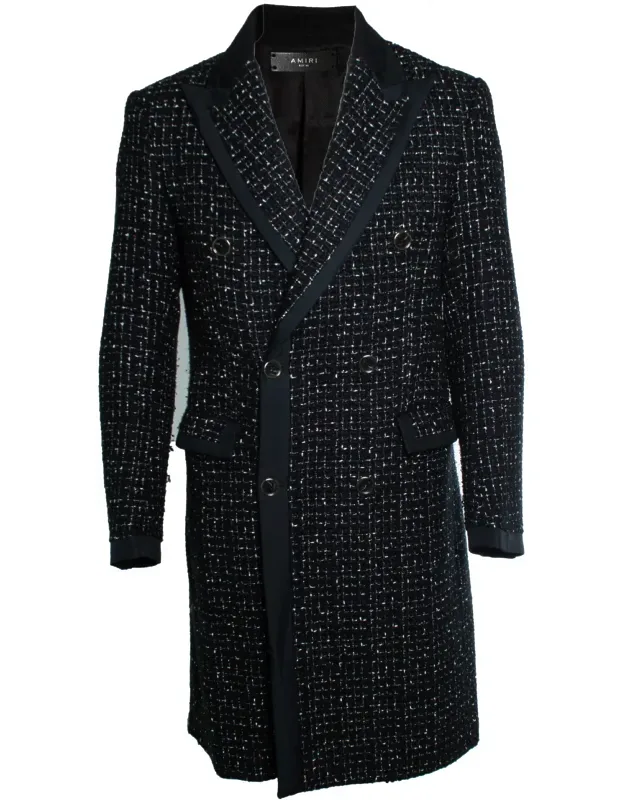 Boucle Long Coat