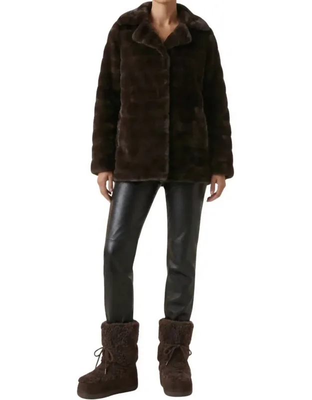 Bailey Faux Fur Short Coat