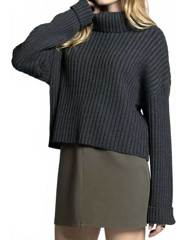 Relaxed Drop Shoulder Sweater
