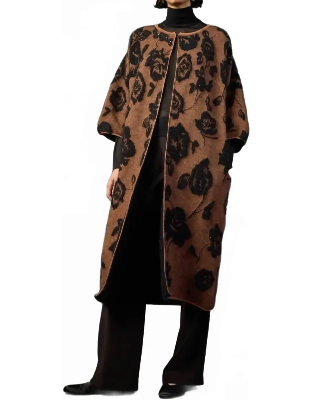 Mohair Blend Coat