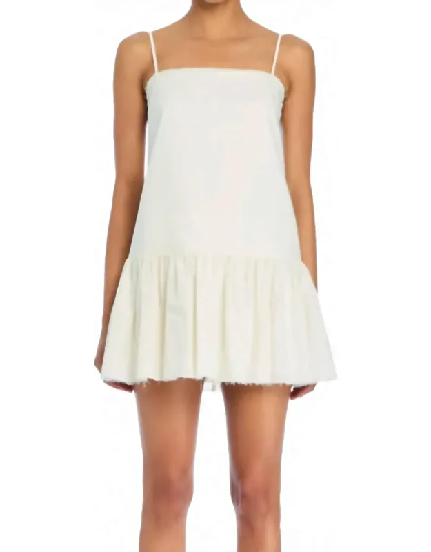 Linen Mini Dress