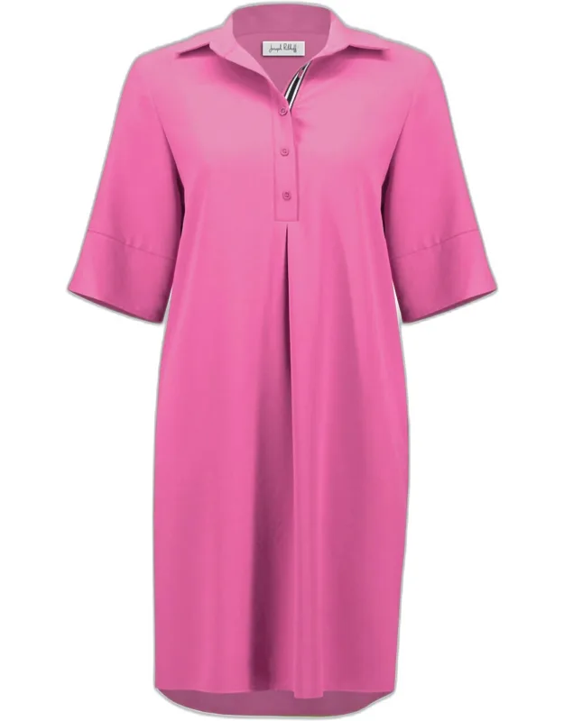 Knee-length Shirt Dress