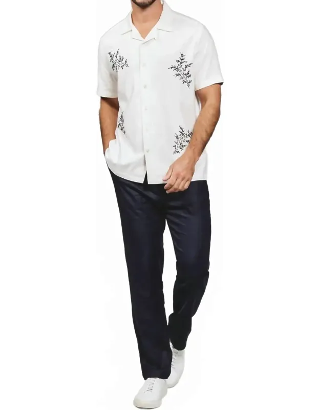 Linen Camp Shirt