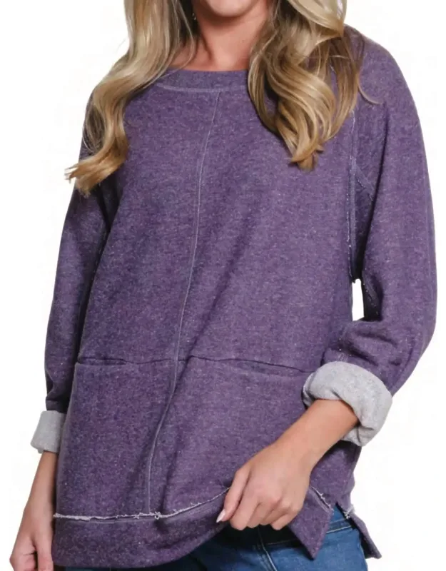 Raglan Knit Top