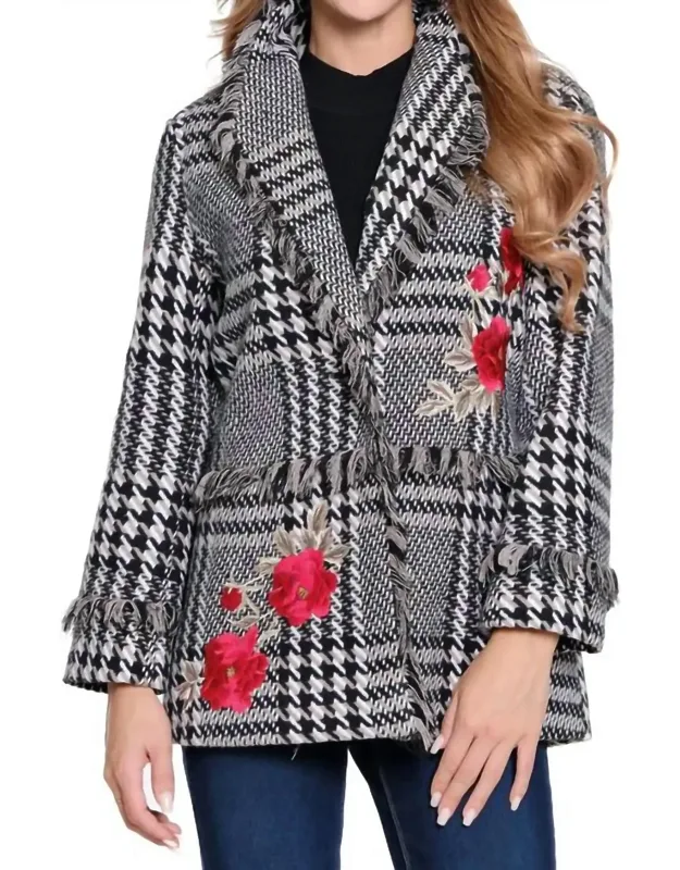 Tweed Cardigan Coat