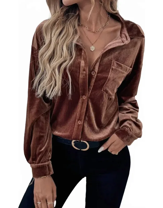 Velvet Luxe Shirt