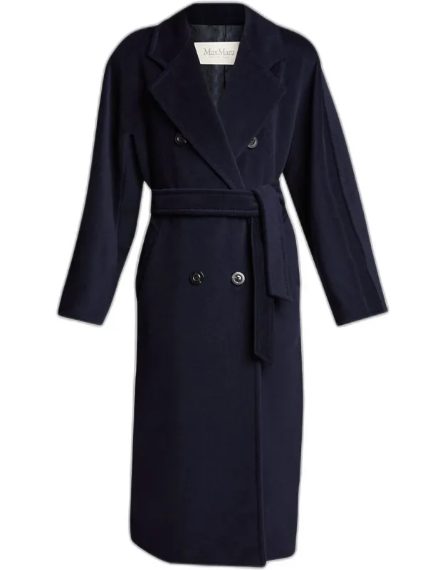 Belted Wool/cashmere Coat
