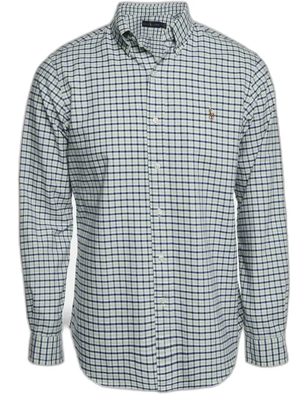 Tattersall Oxford Button Up Shirt