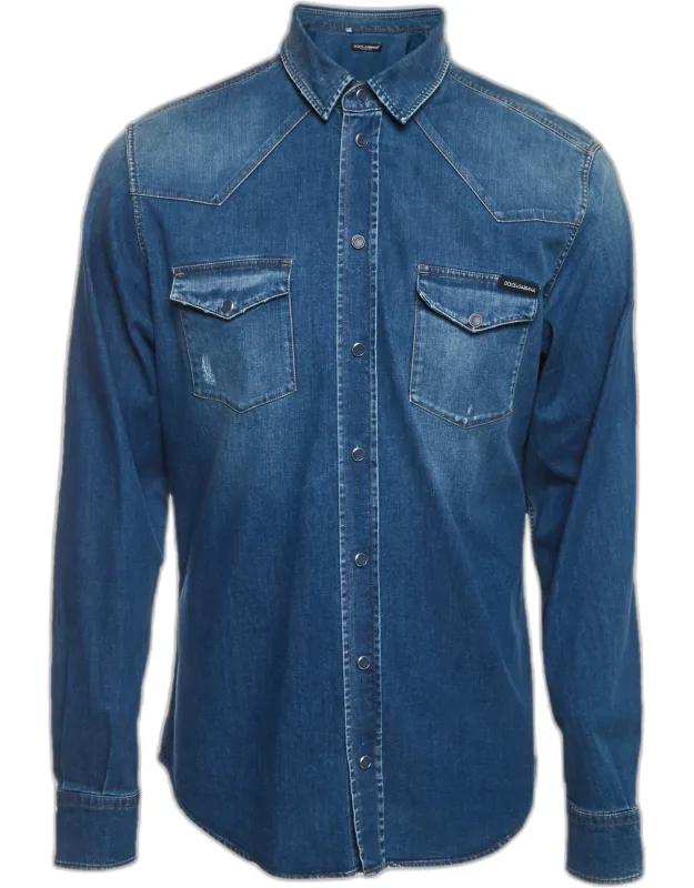 Chambray Buttoned Shirt