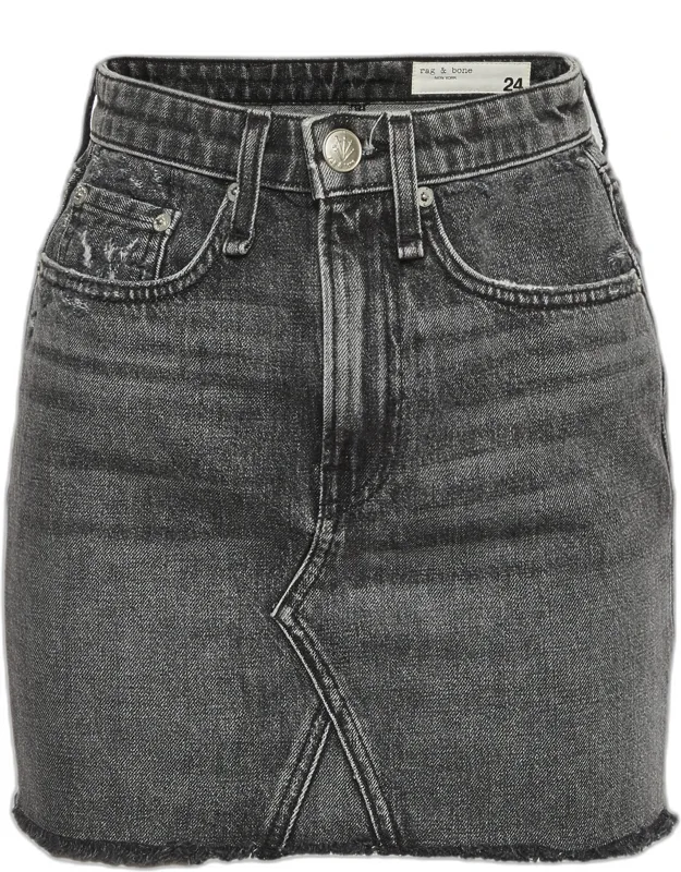 Denim Mini Skirt
