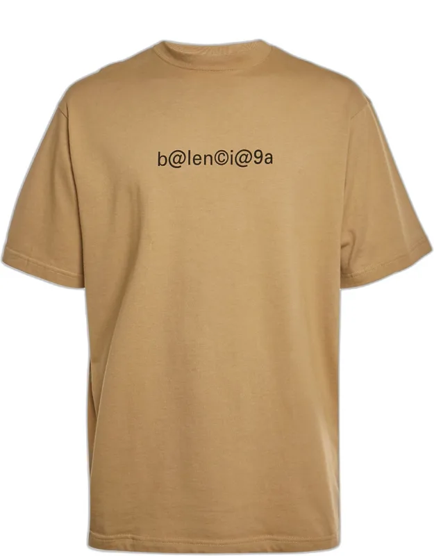 Camel Logo Print Jersey Crewneck T-shirt
