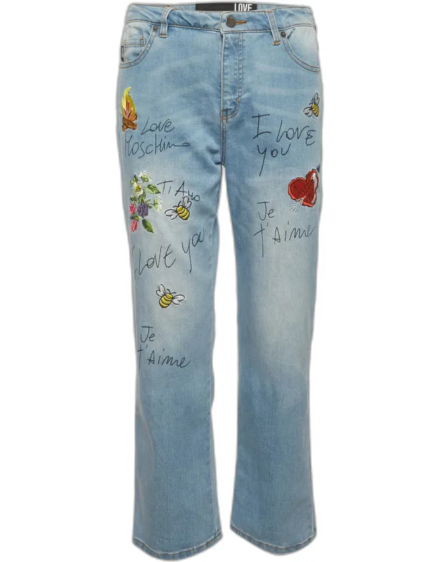 Cropped Denim Jeans