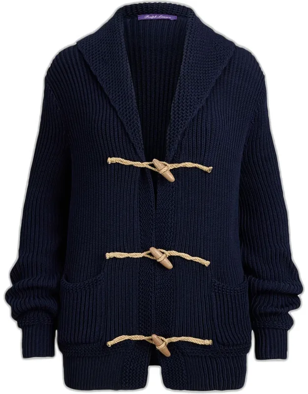 Shawl-collar Cardigan