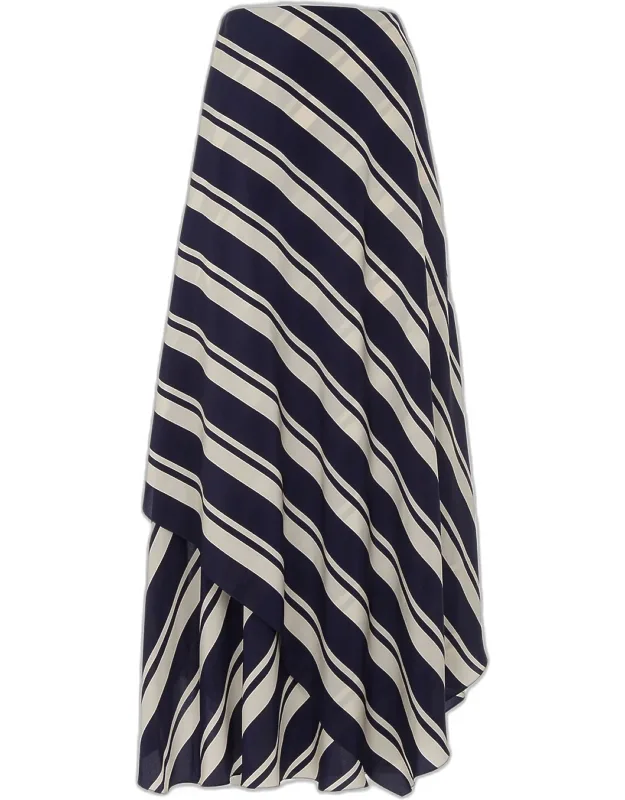 Striped Maxi Skirt