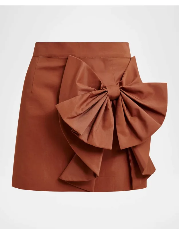 3d Bow Mini Skirt