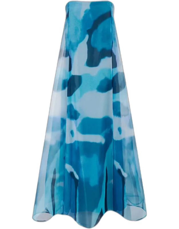 Strapless Maxi Dress