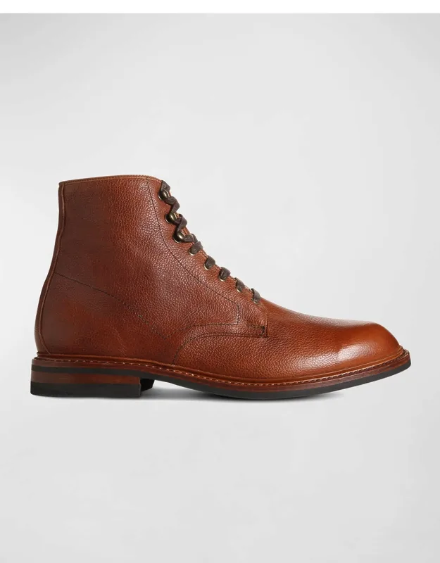 Higgins Leather Lace-up Boots