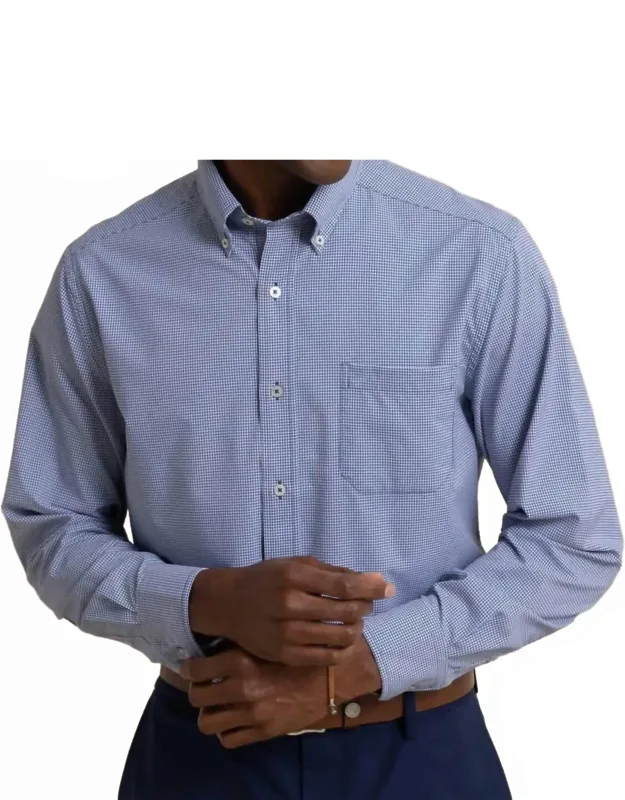 Gingham Intercoastal Sport Shirt