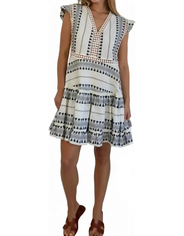 Woven Mini Dress
