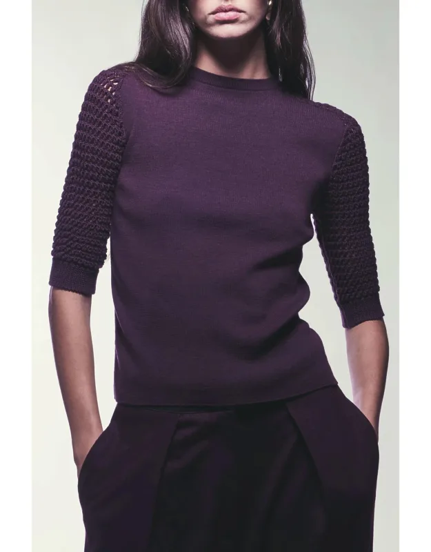 Three Quarter Sleeve Sweater