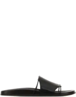 Leather Vivienne Slippers