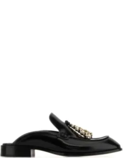 Leather Edge Slippers