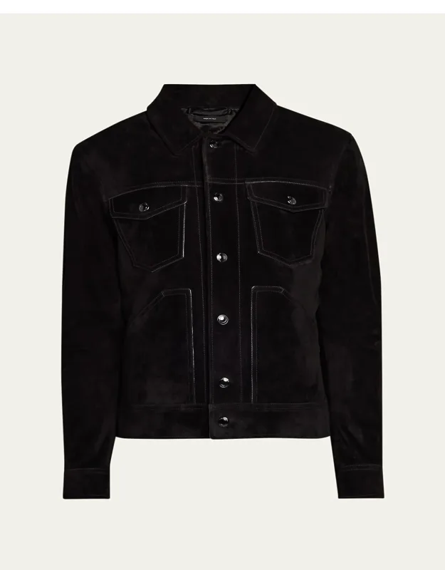 Cashmere Suede Jacket