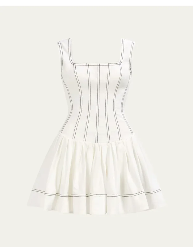 Poplin Mini Dress