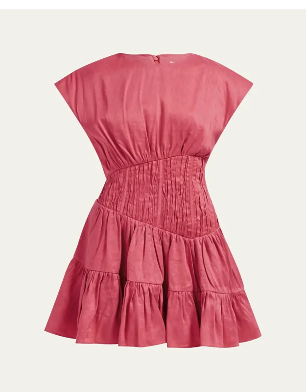 Tiered Mini Dress