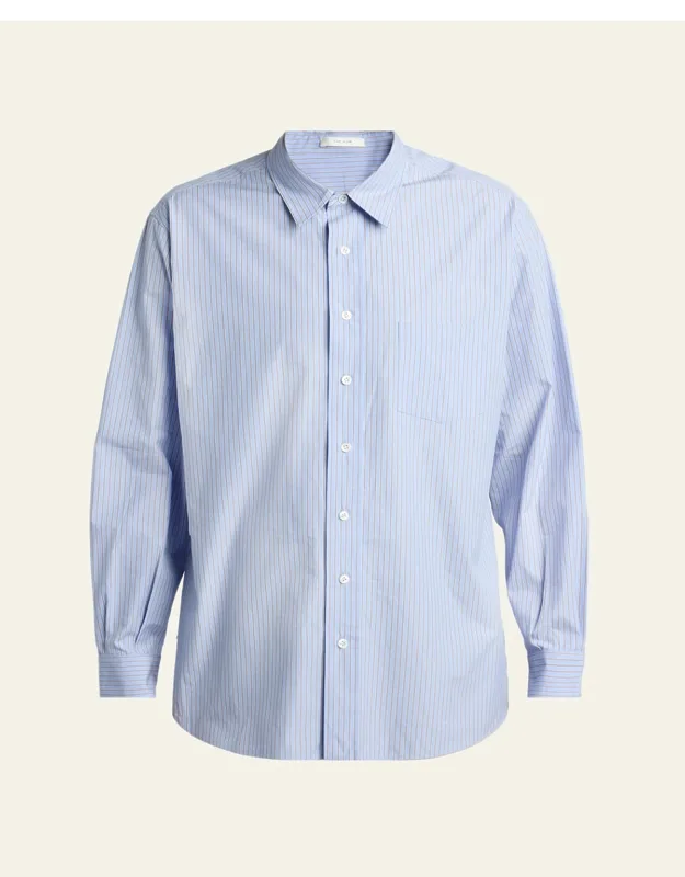 Kardiff Cotton Stripe Button-down Shirt
