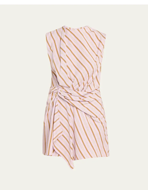 Draped Mini Dress