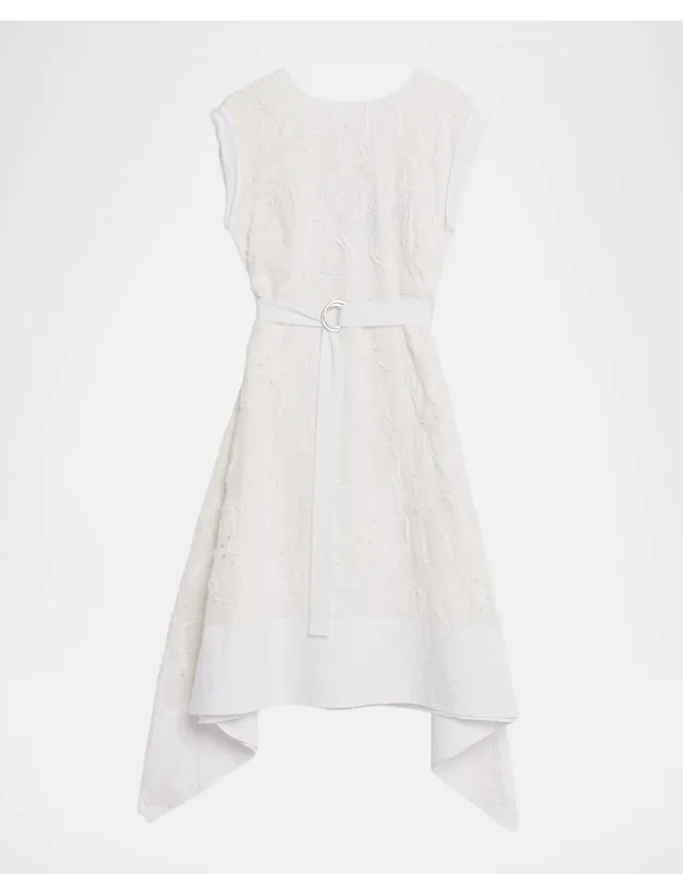 Floral Embroidered Midi Dress