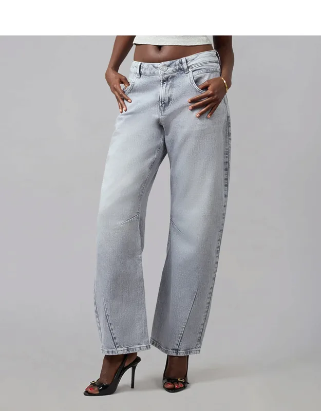 Lennox High Rise Barrel Jeans