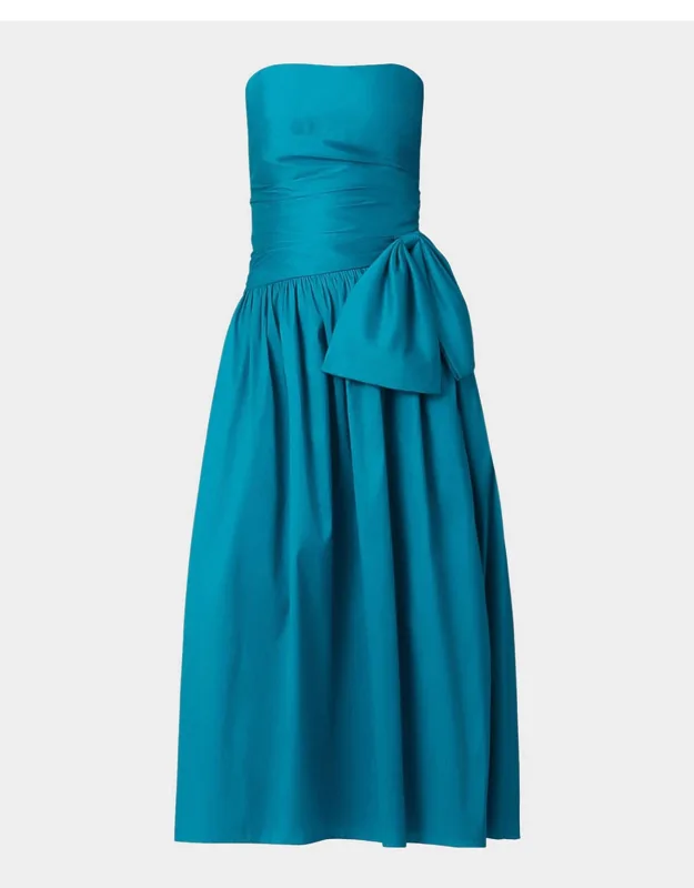 Satin Midi Dress