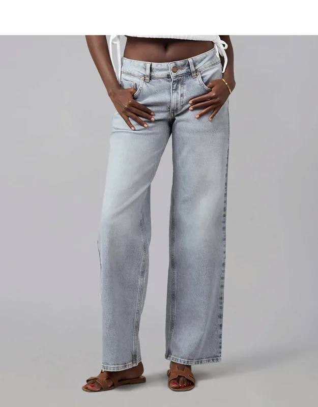Mid Rise Comfort Straight Jeans 31" Inseam