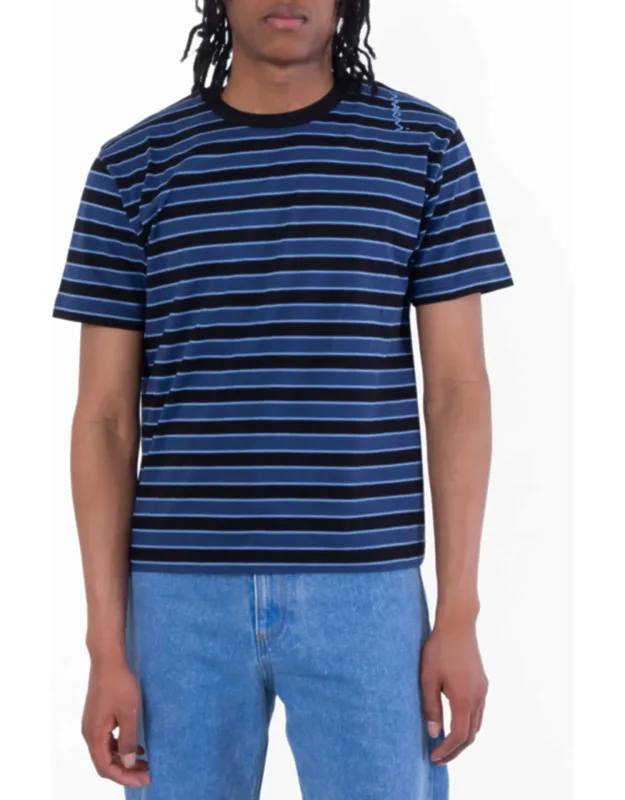 Striped Boxy Cotton T-shirt