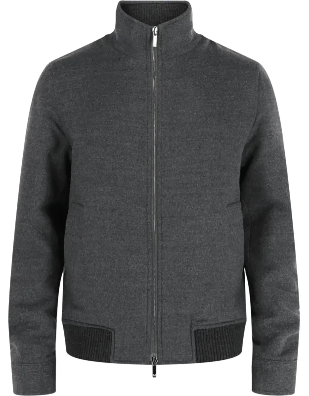 Felt Bomber Jacket