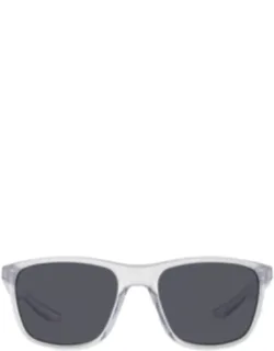 Dark Grey Square Sunglasses With 100% Uv Protection And Full-rim Design