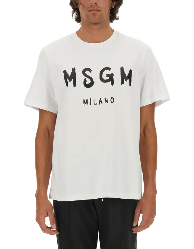 Msgm T-shirt Made In Italy