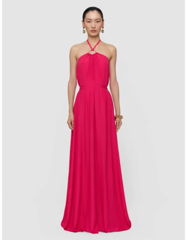 Zuzi Silk Blend Crepe Dress