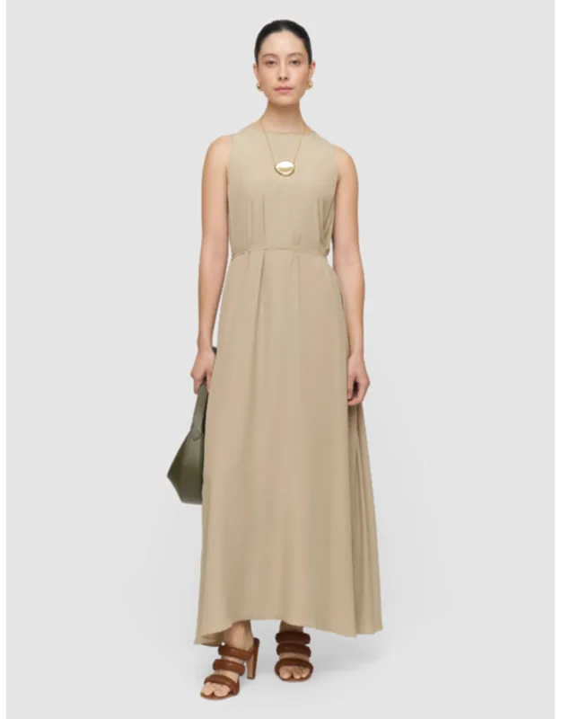 Lottie Silk Blend Crepe Dress