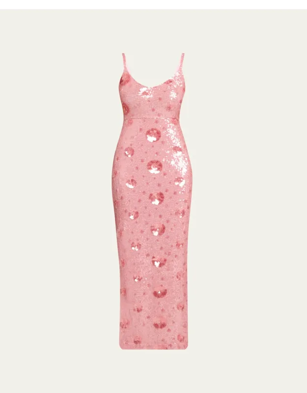 Sequined Maxi Dress